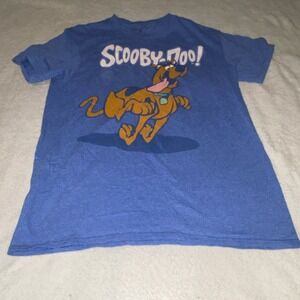 Scooby-Doo Blue Original Promotional Graphic Movie T-Shirt Size S